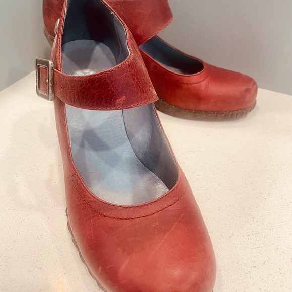 MAG Mary Jane Rubber Wedge Heel Sandal - Picture 3 of 13